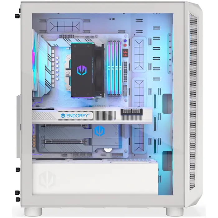 ENDORFY ARX 500 ARGB White, Tower Case White, Tempered Glass