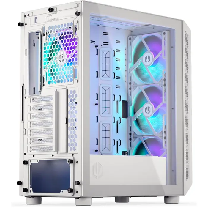 ENDORFY ARX 500 ARGB White, Tower Case White, Tempered Glass