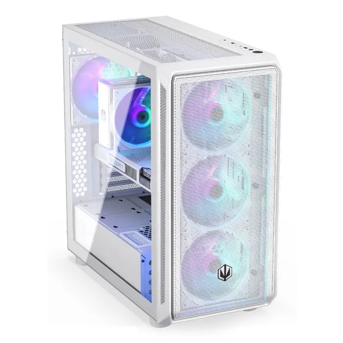 ENDORFY Arx 700 ARGB White Tempered Glass
