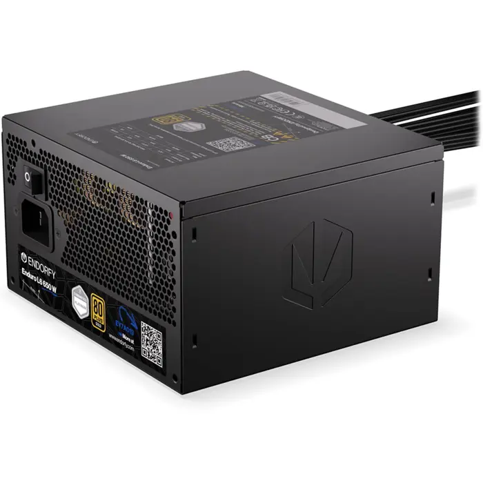 ENDORFY Enduro L6 650W (black, 1x 12-pin high power GPU, 2x PCIe, 650 watts)