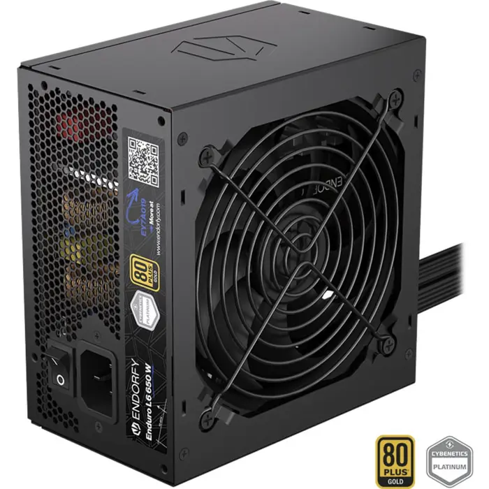 ENDORFY Enduro L6 650W (black, 1x 12-pin high power GPU, 2x PCIe, 650 watts)