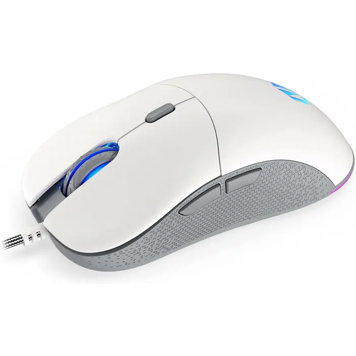 ENDORFY GEM Onyx White, gaming mouse (white/grey)