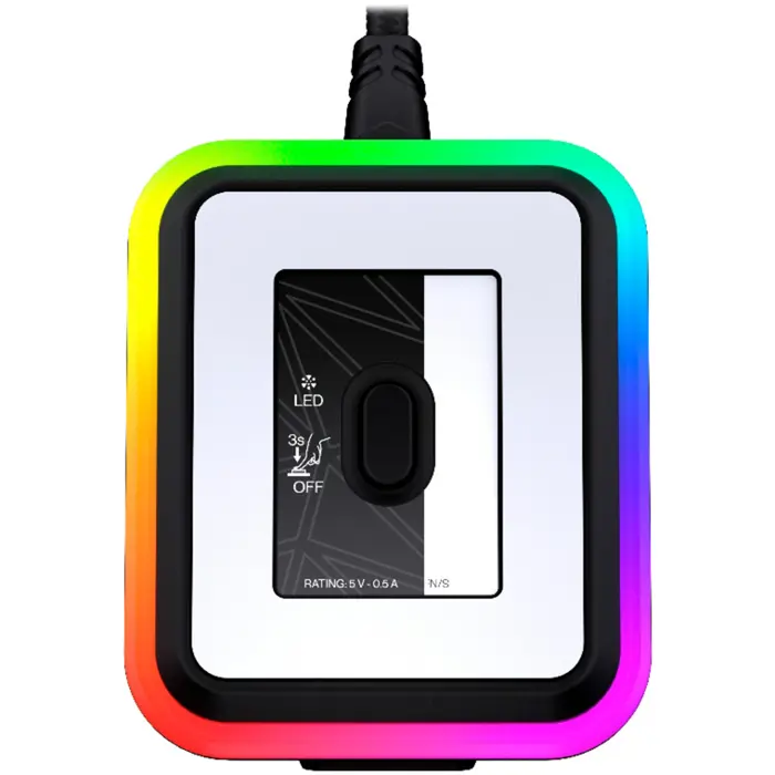ENDORFY Mouse Dock Black, for LIV Wireless, LIV Plus Wireless, charging station black, cable 1.8 meters