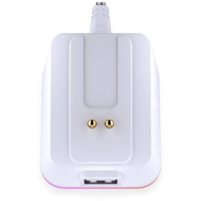 ENDORFY Mouse Dock White, for LIV Wireless, LIV Plus Wireless, charging station white, cable 1.8 meters