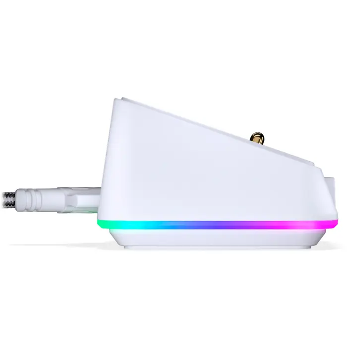 ENDORFY Mouse Dock White, for LIV Wireless, LIV Plus Wireless, charging station white, cable 1.8 meters