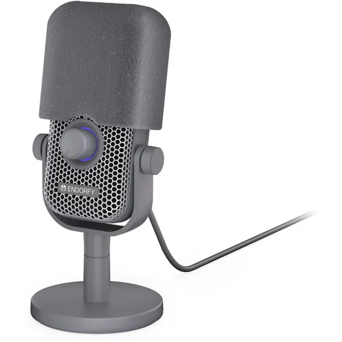 ENDORFY Solum Voice S Alt grey, microphone dark grey, USB-C, RGB lighting