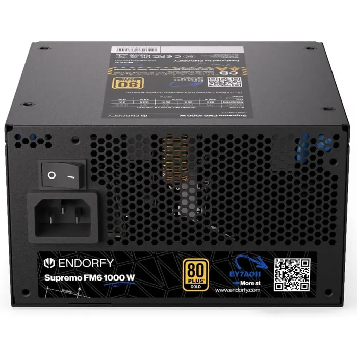 ENDORFY Supremo FM6 1000 W (black, cable management, 1000 watts)