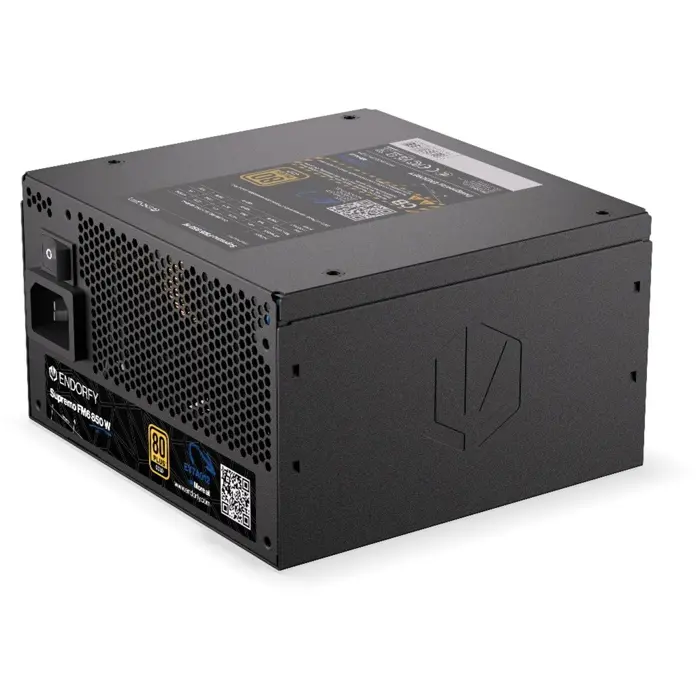 ENDORFY Supremo FM6 850 W, PC power supply black, cable management, 850 Watt
