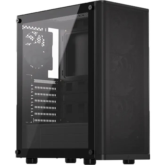 ENDORFY Ventum 200 ARGB, tower case (black, side panel made of tempered glass)