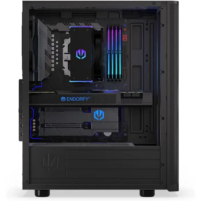 ENDORFY Ventum 200 Solid, tower case (black)