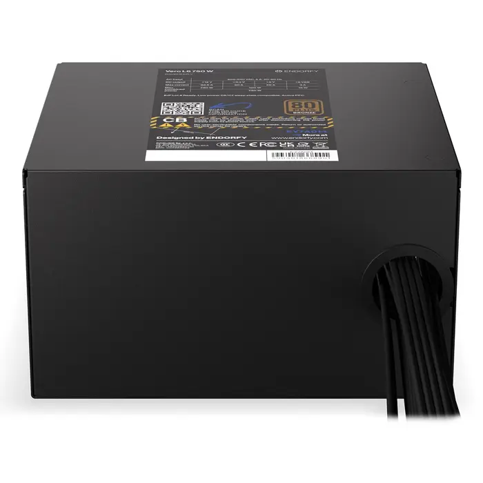 ENDORFY Vero L6 power supply unit 750 W 24-pin ATX ATX Black