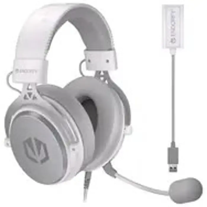ENDORFY VIRO Plus USB Onyx White Headset Wired Head-band Music/Everyday