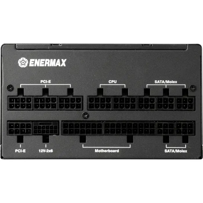 Enermax Platimax II D.F. 1200W (black, 1x 12-pin high power GPU, 3x PCIe cable management, 1000 watts)