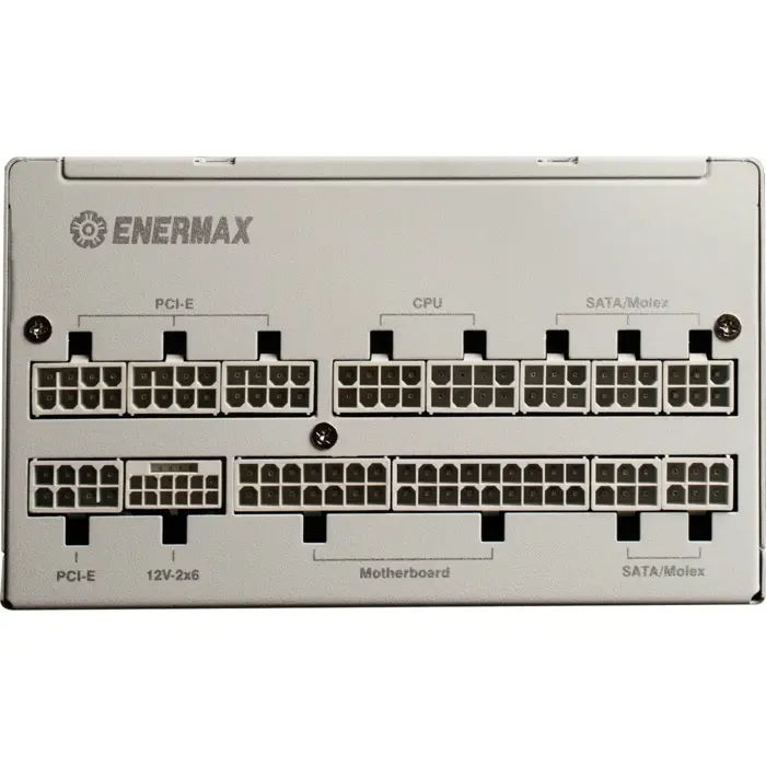 Enermax Platimax II D.F. 1200W (white, 1x 12-pin high power GPU, 3x PCIe cable management, 1000 watts)