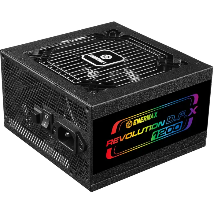 Enermax Revolution DFX 1650W, PC power supply (white, 3x 12-pin GPU connector, 7x PCIe, cable management, 1650 watts)