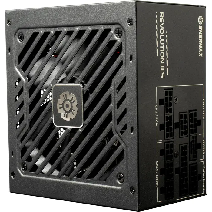Enermax REVOLUTION III S 1000W (black, 1x 12-pin high power GPU, 4x PCIe cable management, 1000 watts)