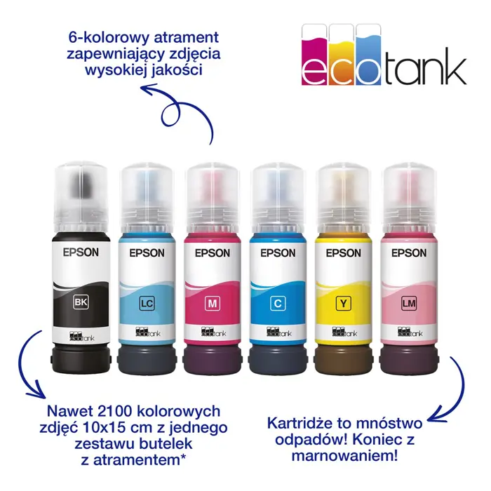 Epson EcoTank L8050 Inkjet Printer 25 ppm
