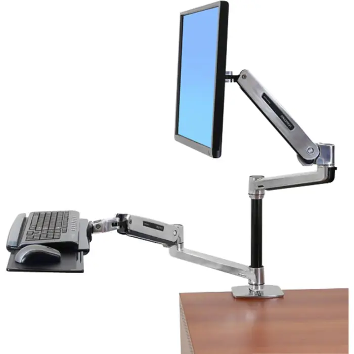 Ergotron LX HD Sit-Stand Desk Mount LCD