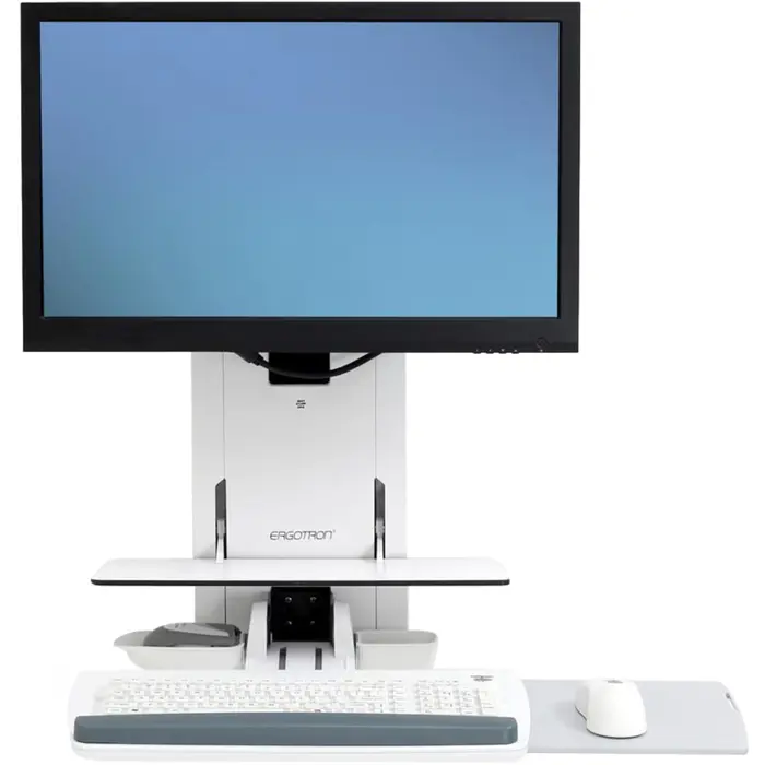 Ergotron StyleView Sit-Stand Vertical Lift, Bracket (White)