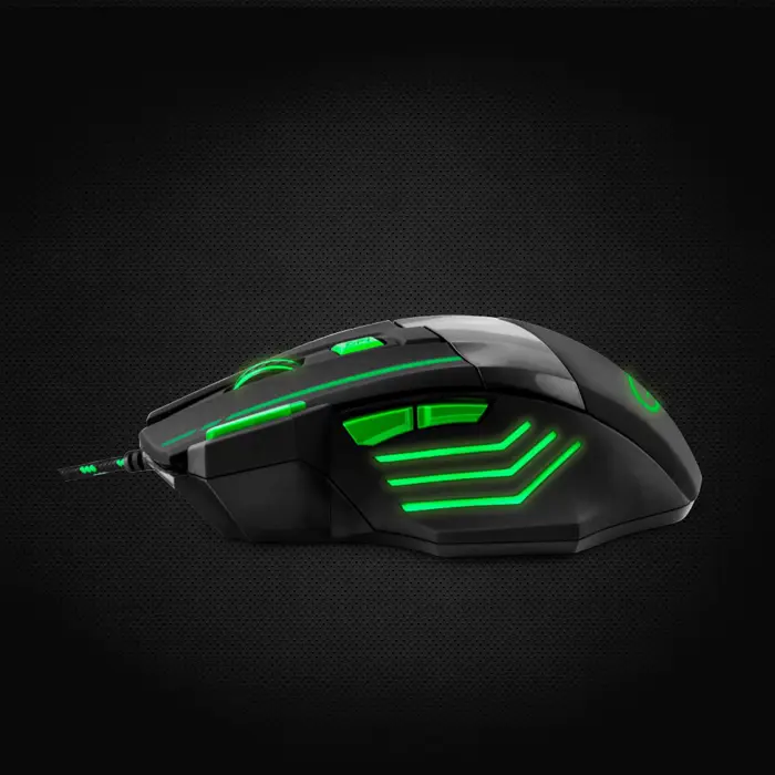 Esperanza EGM201G mouse USB Type-A Optical 2400 DPI Right-hand
