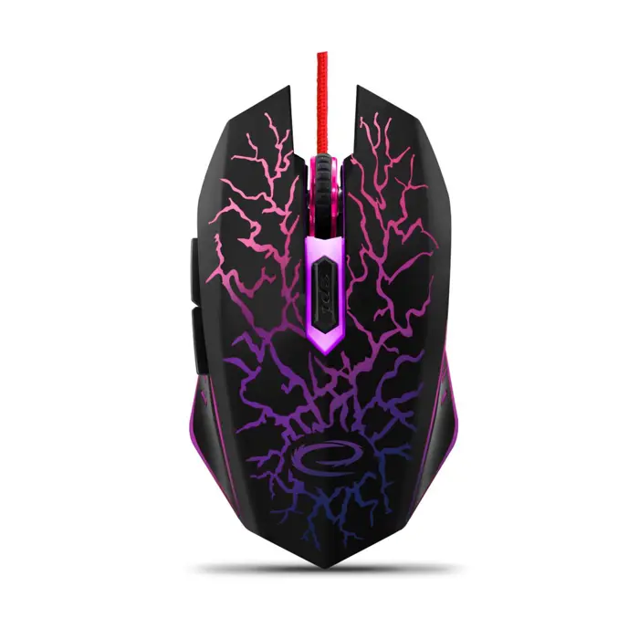 Esperanza EGM211R mouse Right-hand USB Type-A Optical 2400 DPI