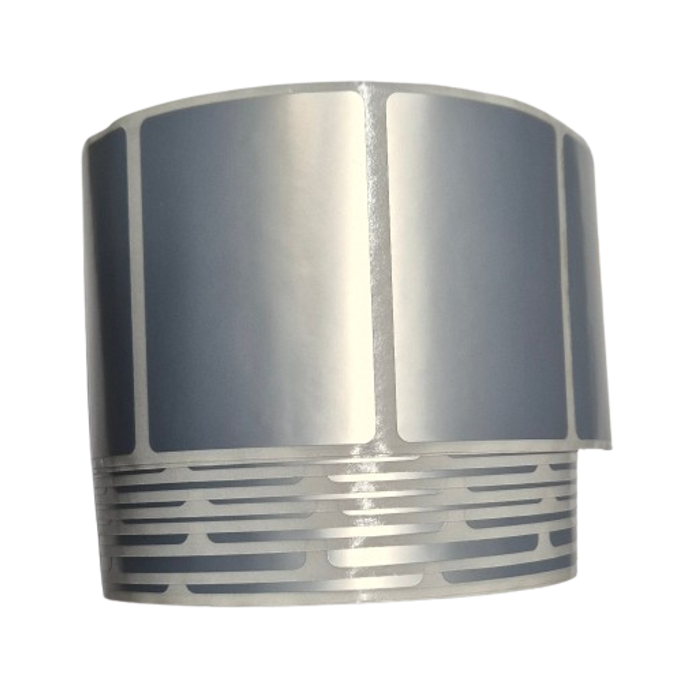 Etikete 51x37 - 1000 kom rola,fi76, PET silver
