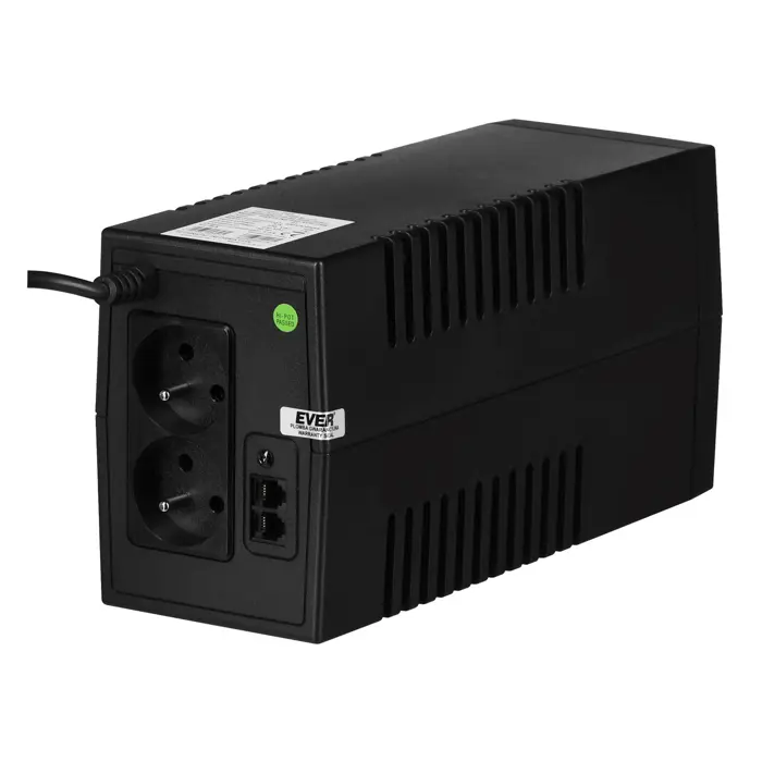 Ever EASYLINE 850 AVR USB Line-Interactive 0.85 kVA 480 W 2 AC outlet(s)