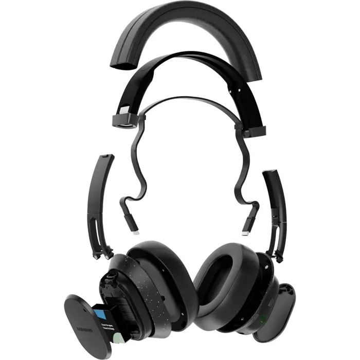 Fairphone Fairbuds XL, headphones (black, Bluetooth, USB-C)