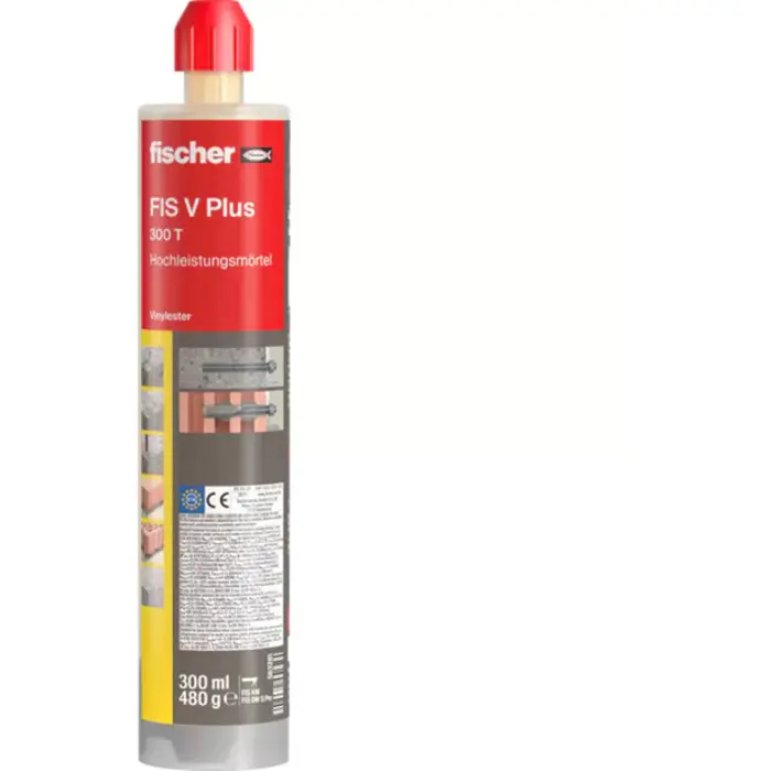 Fischer injection mortar FIS V Plus 300 T (gray, 1 cartridge with 300ml)