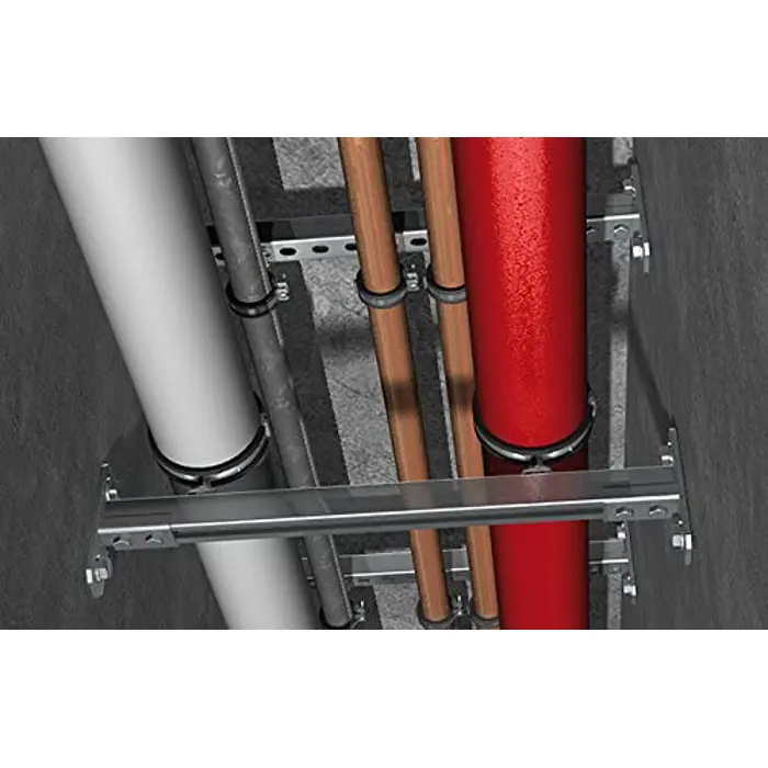 FISCHER pipe clamp set FGRS 20-24, with dowels (10 pieces)