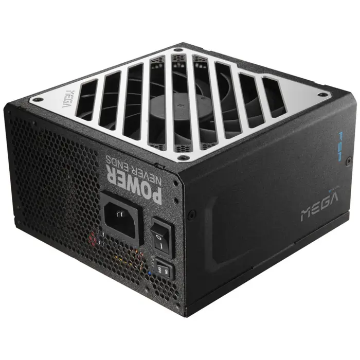 Fortron FSP MEGA GM 1200W (black/white, 1x 12-pin high power GPU, 3x PCIe, cable management, 1200 watts)