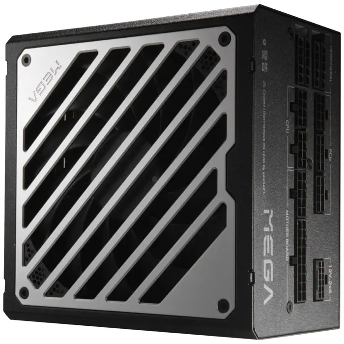 Fortron FSP MEGA GM 1200W (black/white, 1x 12-pin high power GPU, 3x PCIe, cable management, 1200 watts)