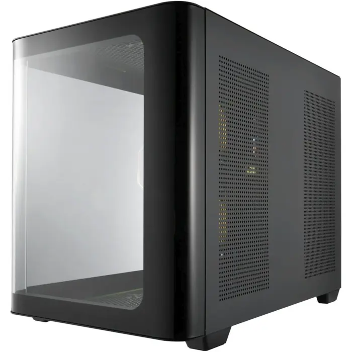 Fortron FSP S380-BA, Tower Case (Black, Tempered Glass x 2)