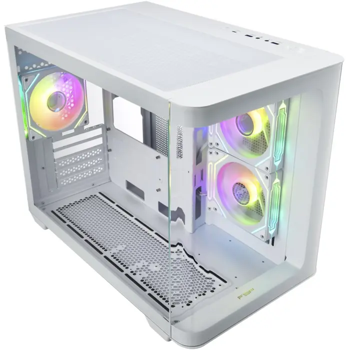 Fortron FSP S380-WA, Tower Case (white, Tempered Glass x 2)