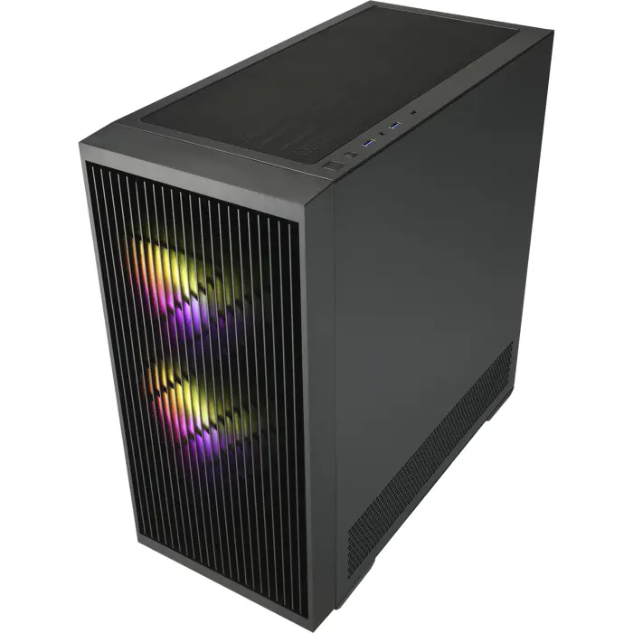 Fortron M330 (black, tempered glass)