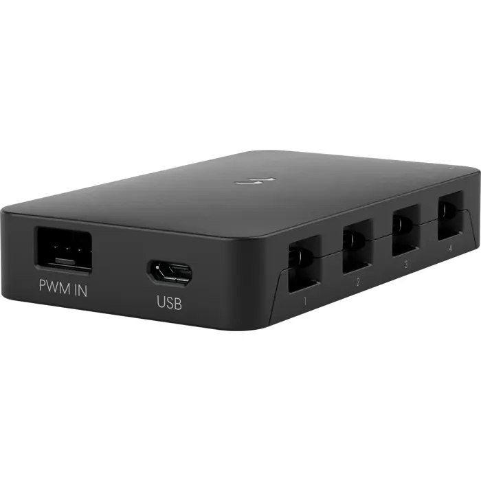 Fractal Design Adjust Pro Hub, fan controller black
