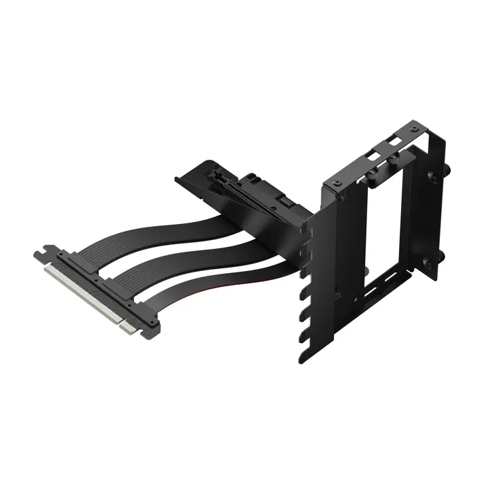 Fractal Design Flex 2 PCIe 4.0 x16 Black, bracket + extension cable (black, 19.5cm)