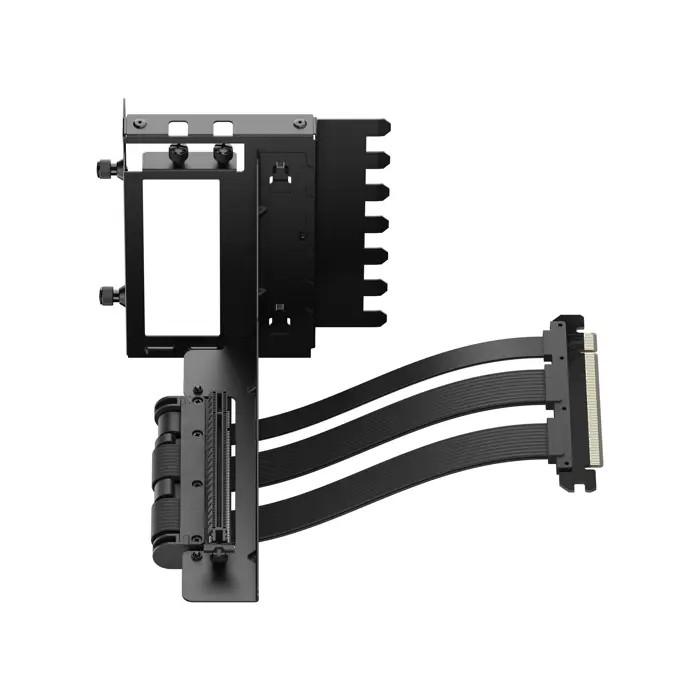 Fractal Design Flex 2 PCIe 4.0 x16 Black, bracket + extension cable (black, 19.5cm)