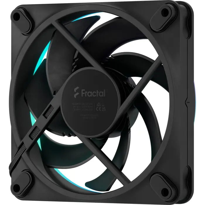 Fractal Design Fractal D. Momentum 12 RGB 3-pack Black (black, 120 mm)