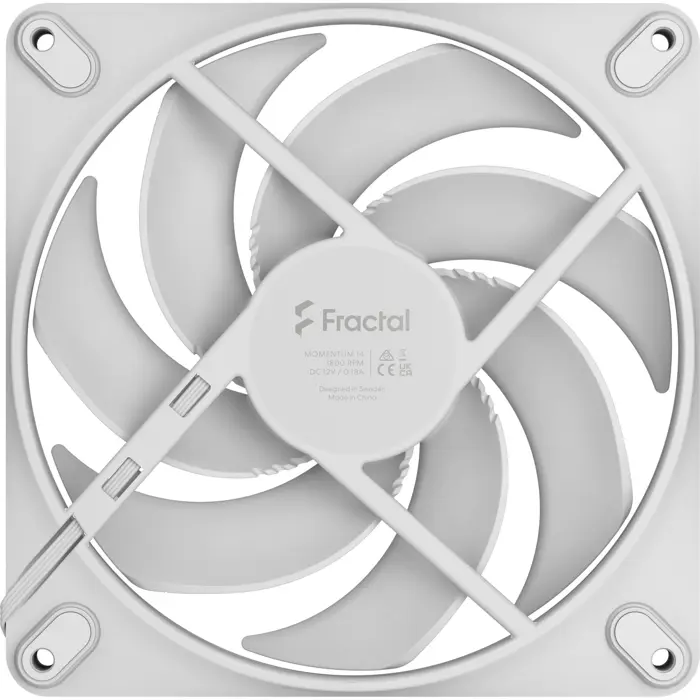 Fractal Design Fractal D. Momentum 14 White (white, 140 mm)