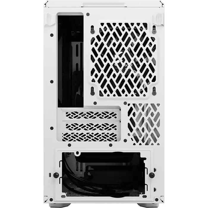 Fractal Design Meshify 2 Nano White TG clear tint, tower case (white, Tempered Glass)