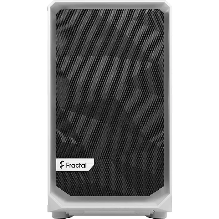 Fractal Design Meshify 2 Nano White TG clear tint, tower case (white, Tempered Glass)