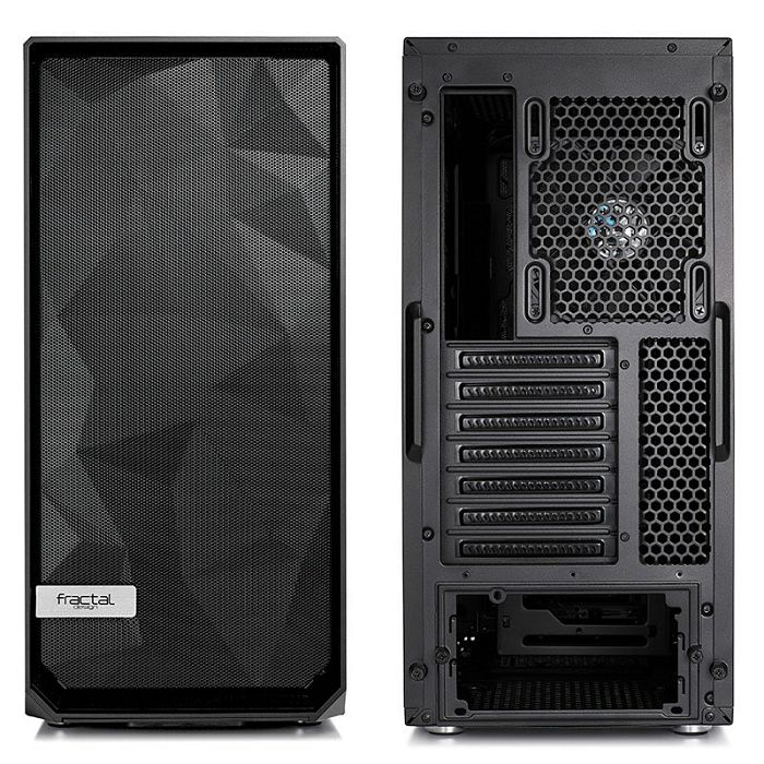 Fractal Design Meshify C Midi-Tower - black FD-CA-MESH-C-BKO