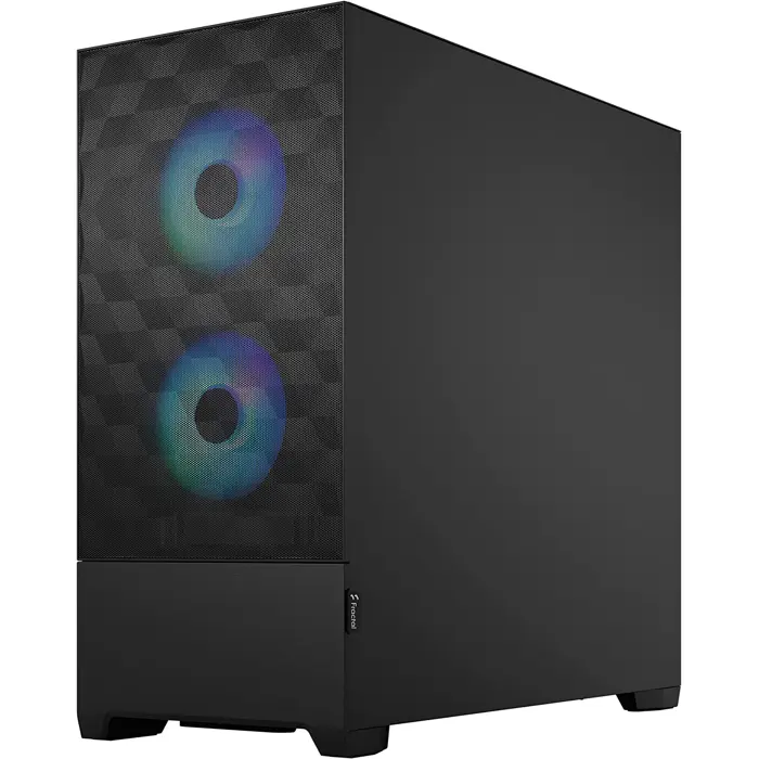 Fractal Design Pop Air RGB black TG Clear Tint, Tower Case (black)