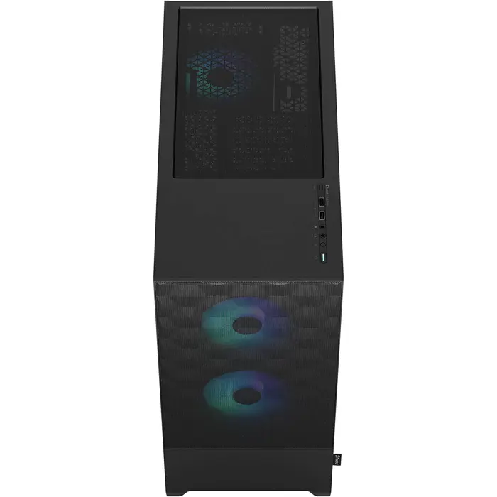 Fractal Design Pop Air RGB black TG Clear Tint, Tower Case (black)