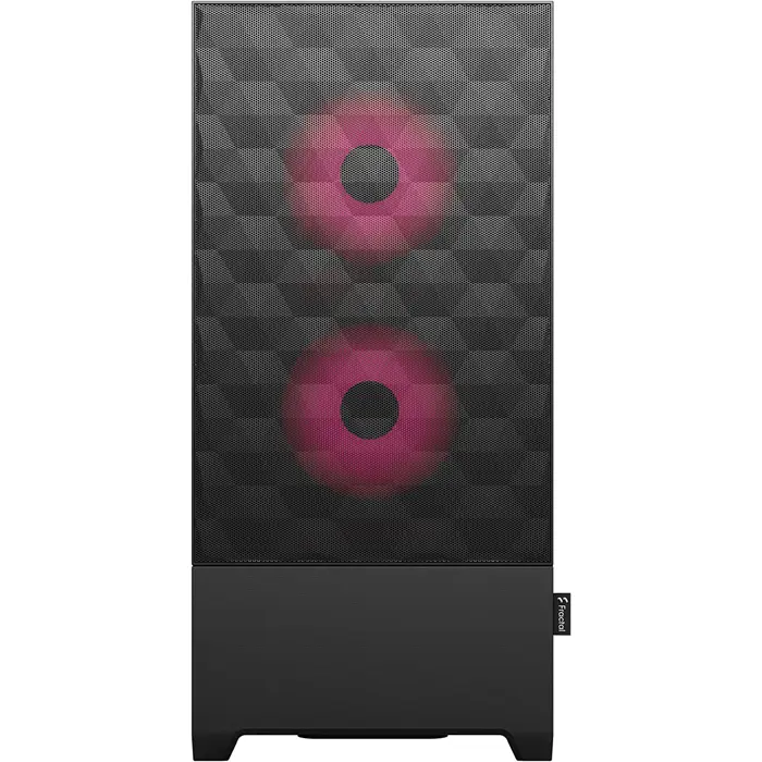 Fractal Design Pop Air RGB magenta Core TG Clear Tint, Tower Case (black/magenta)