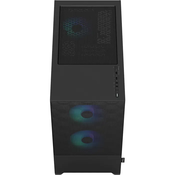 Fractal Design Pop Mini Air RGB black TG Clear Tint, Tower Case (black)