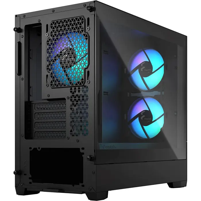 Fractal Design Pop Mini Air RGB black TG Clear Tint, Tower Case (black)