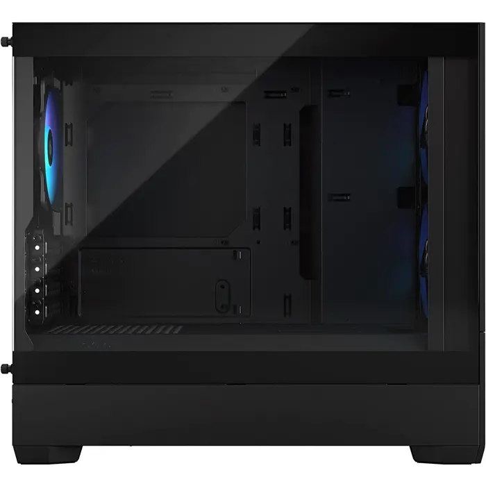 Fractal Design Pop Mini Air RGB black TG Clear Tint, Tower Case (black)