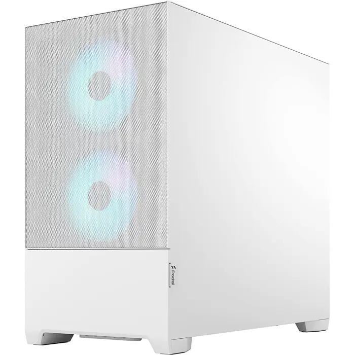 Fractal Design Pop Mini Air RGB white TG Clear Tint, Tower Case (white)